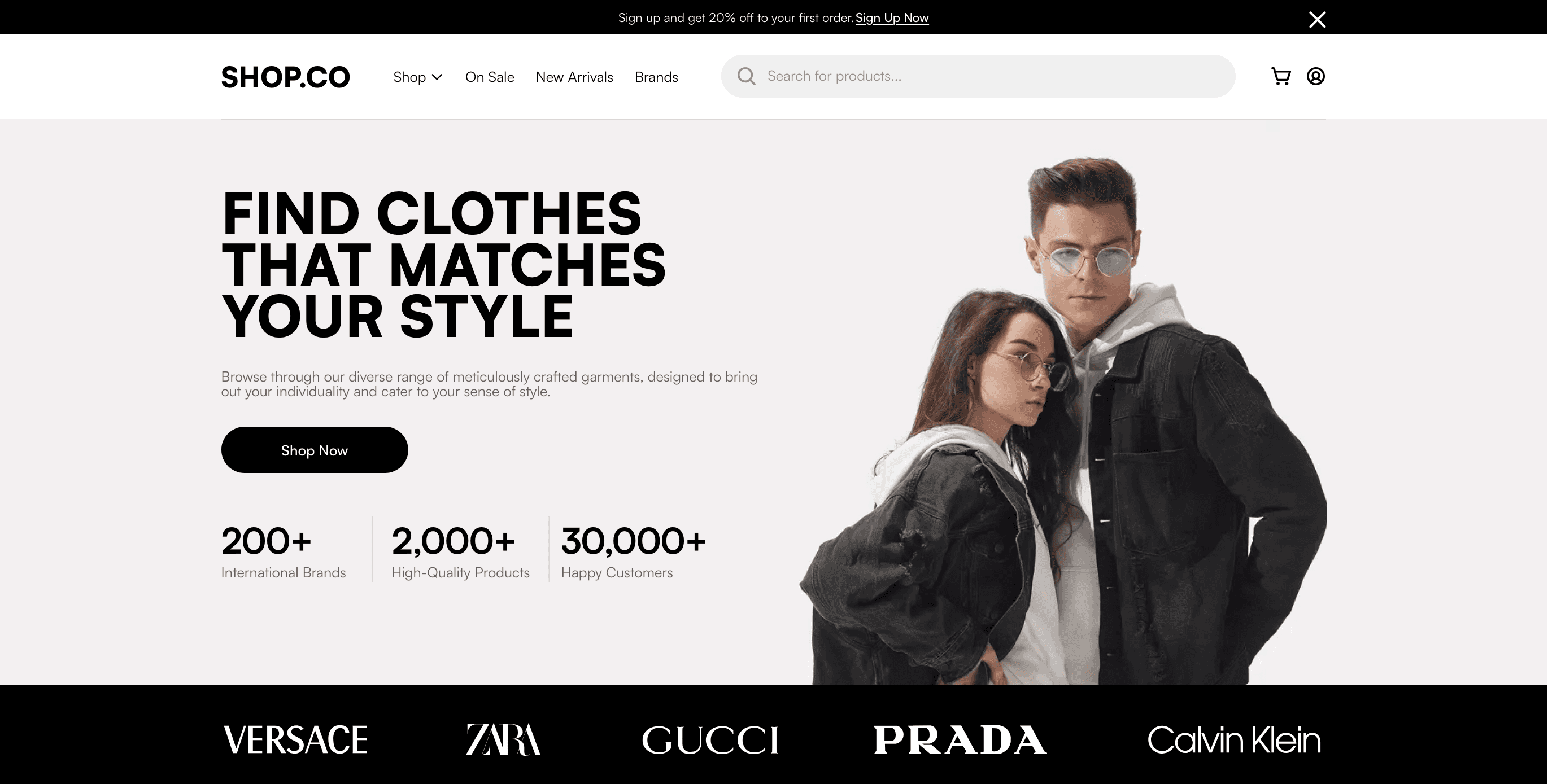 Shop Co project preview